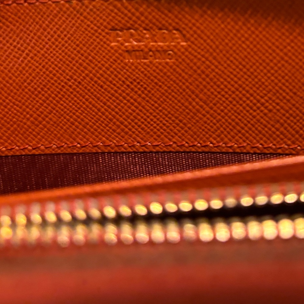 Prada Women's Orange Clutch Bag/wallet - Picture 6 of 7